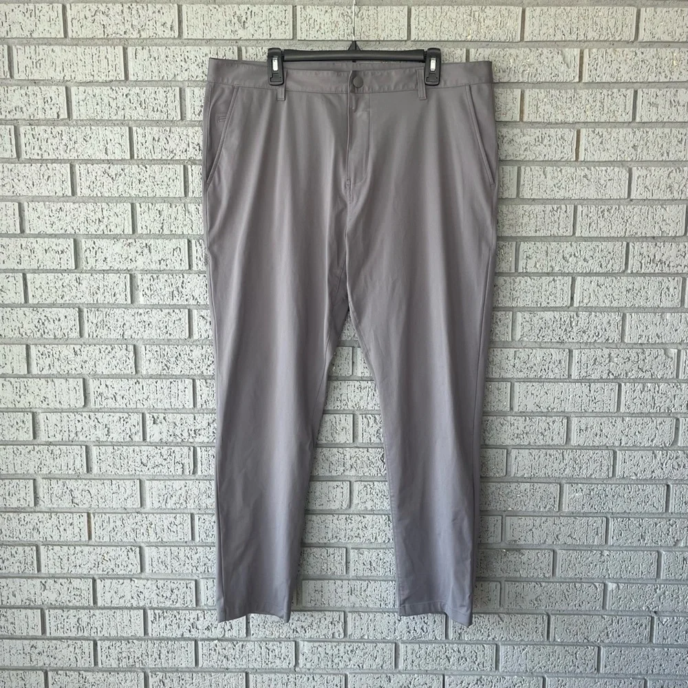 Rhone Commuter Pant Slim Straight Grey Men’s Size 38